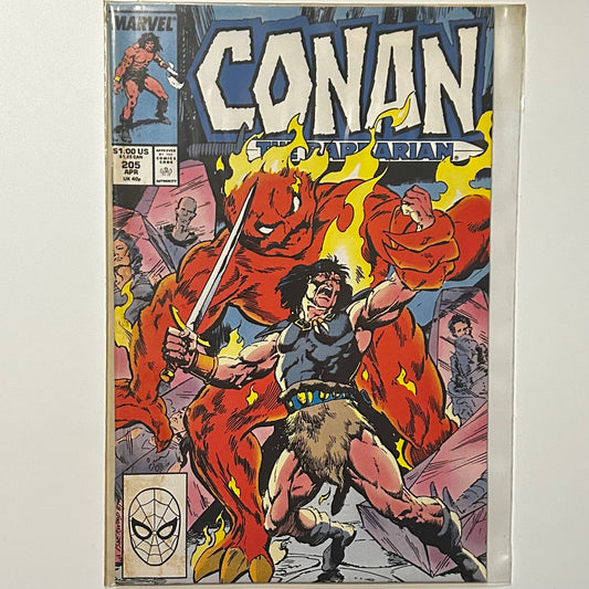 Conan the Barbarian #205