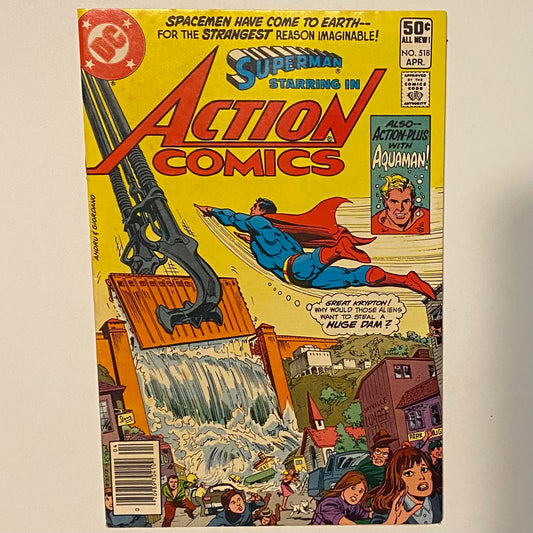 Action Comics #518 Newsstand