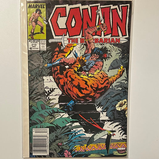 Conan the Barbarian #213 Newsstand