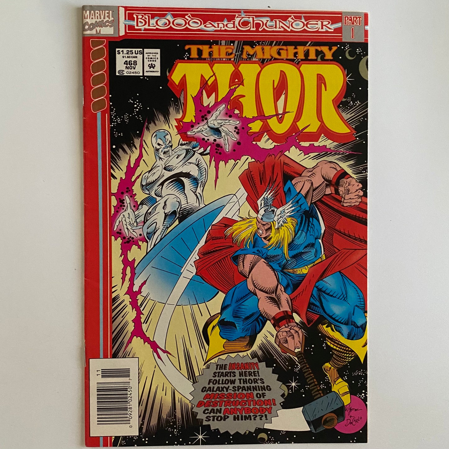 Thor #468 Newsstand