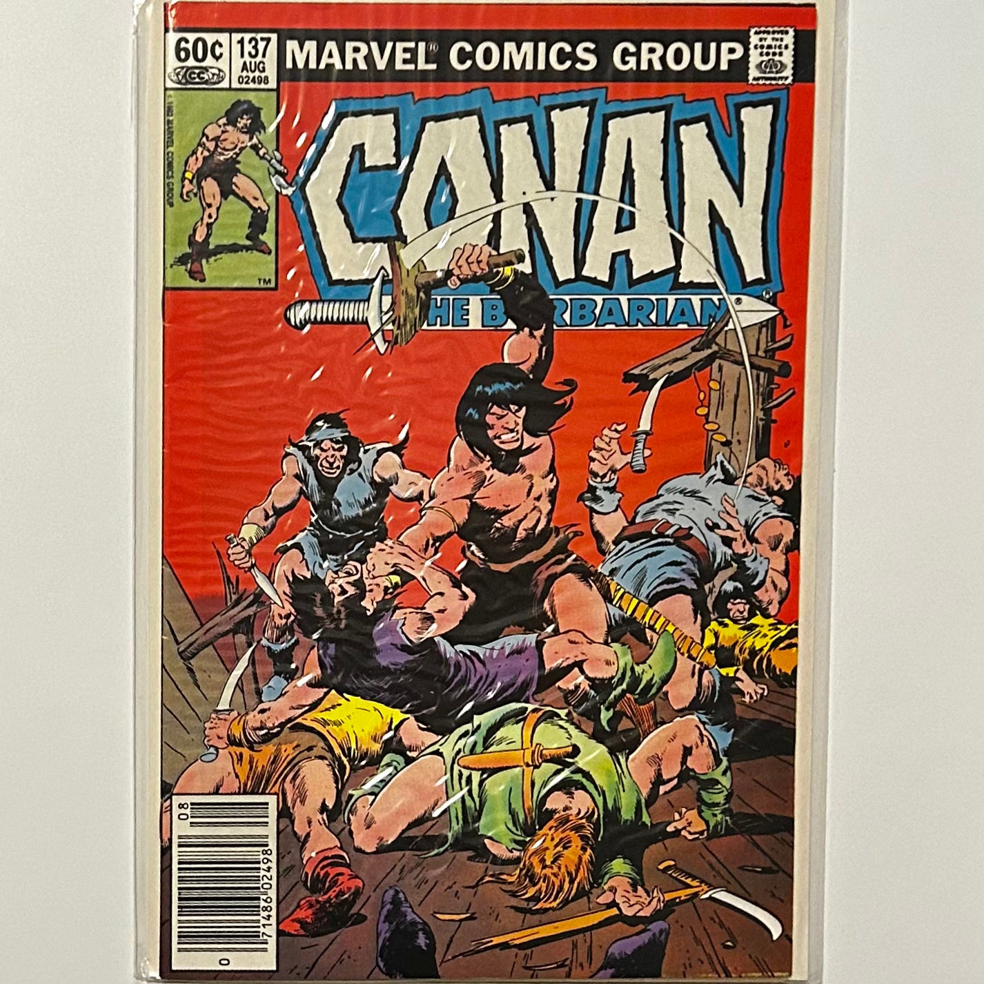 Conan the Barbarian #137 Newsstand