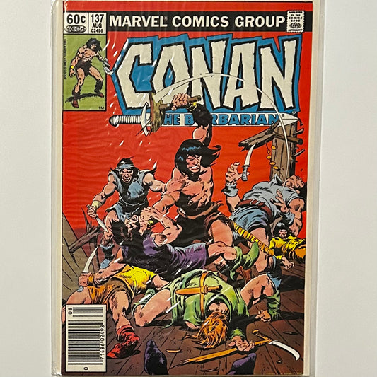 Conan the Barbarian #137 Newsstand
