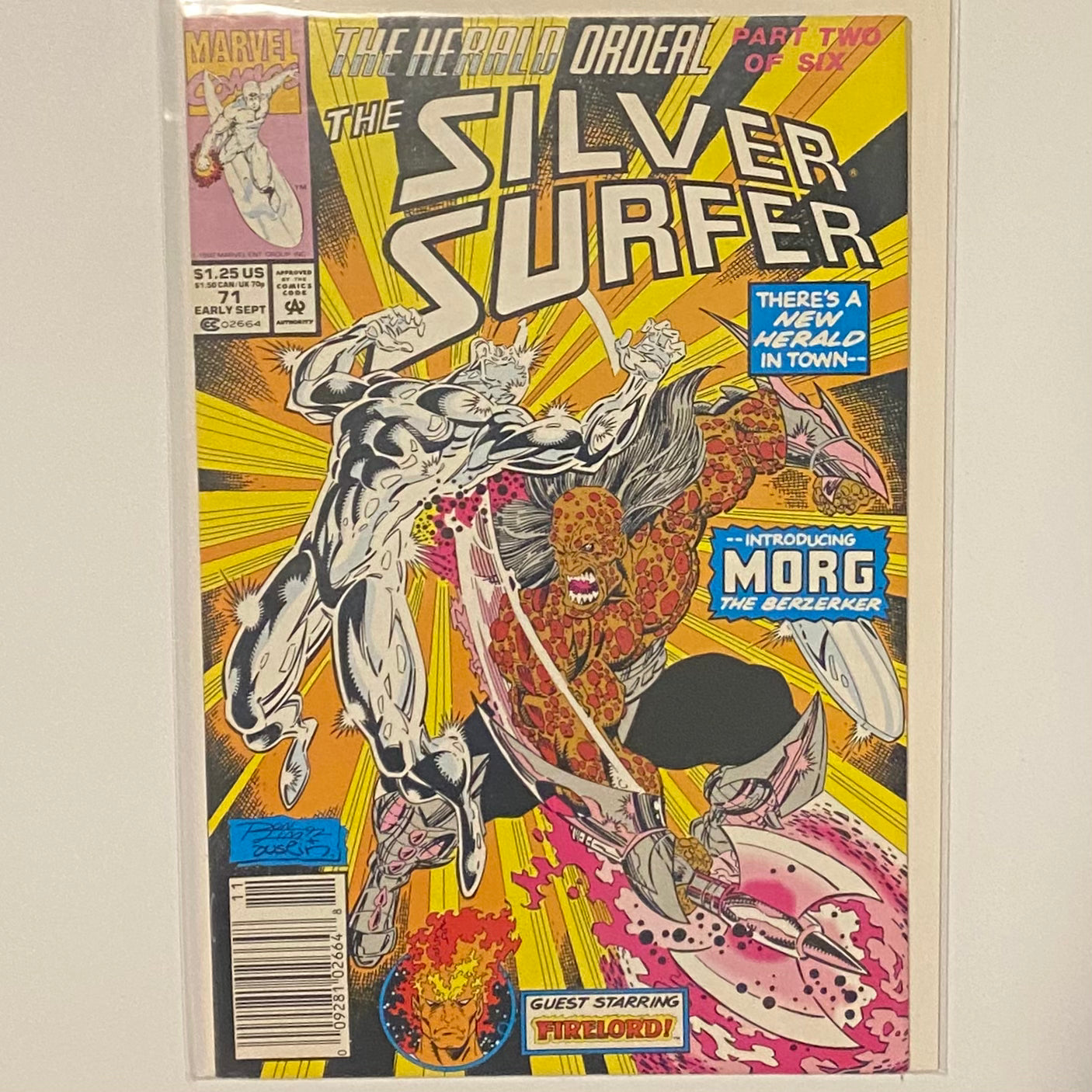 Silver Surfer #71 Newsstand