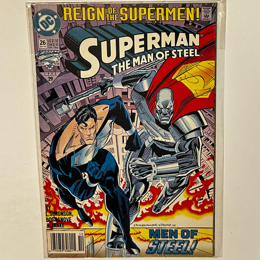 Superman Man of Steel #26 Newsstand