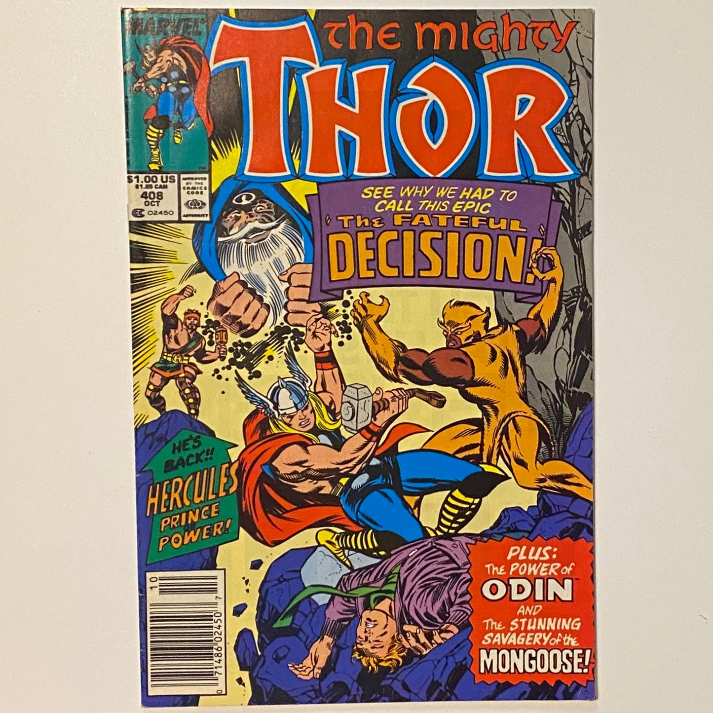 Thor #408 Newsstand