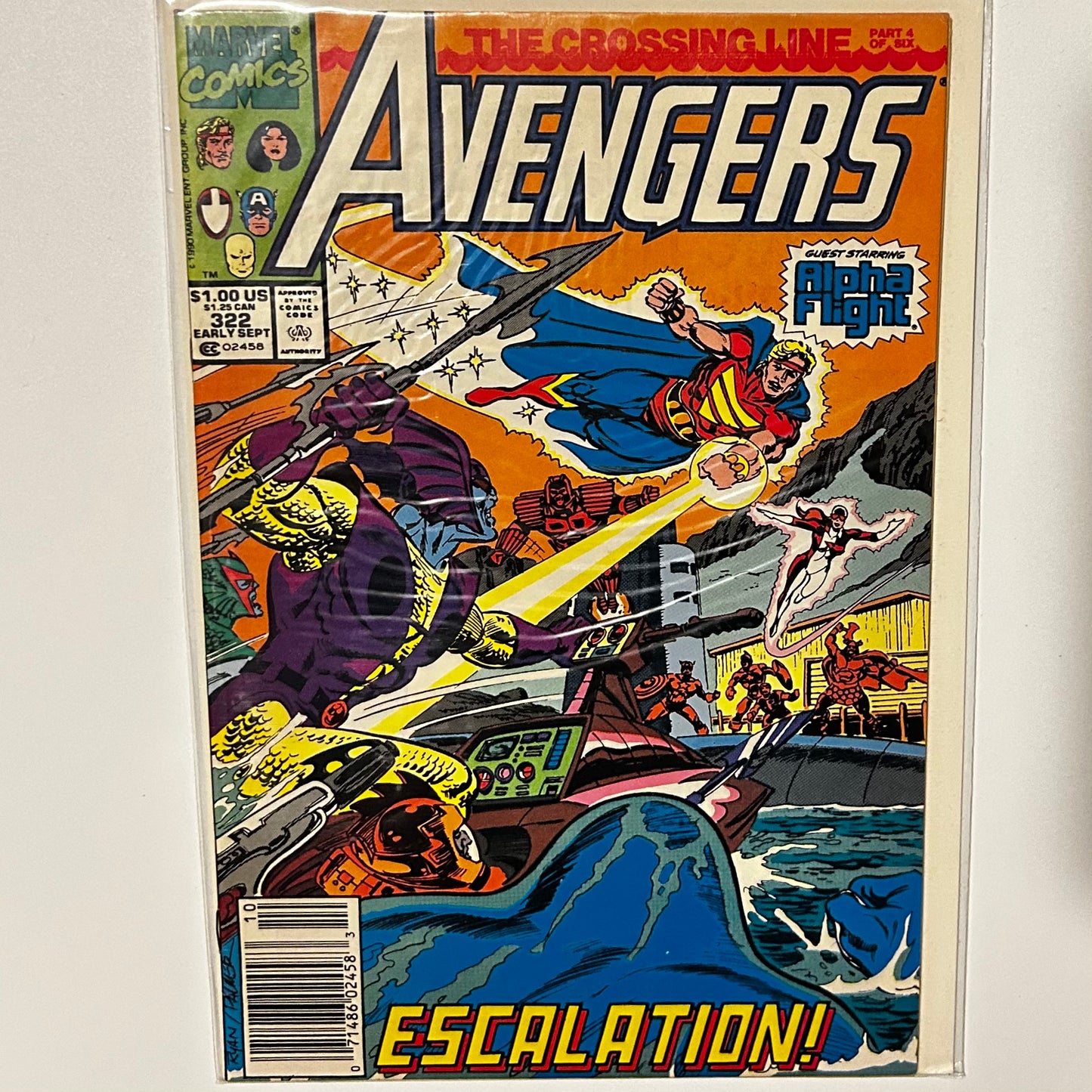 Avengers #322 Newsstand