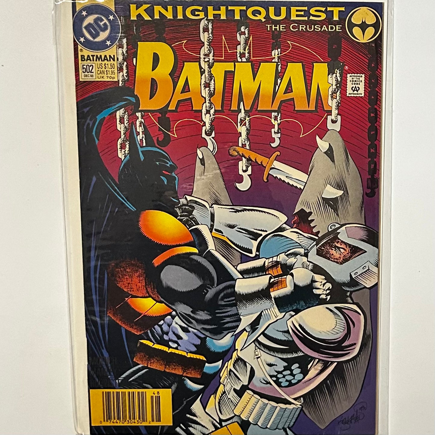 Batman #502 Newsstand