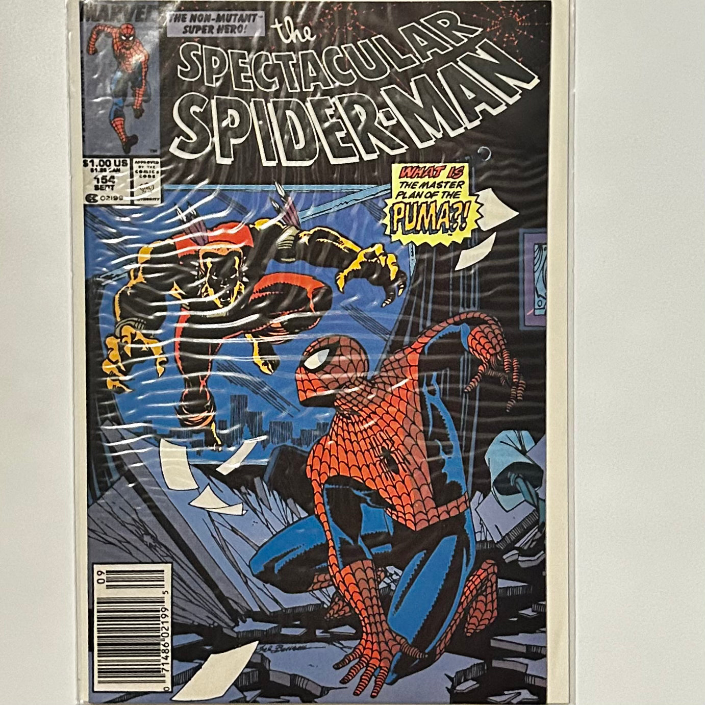 The Spectacular Spider-Man #154 Newsstand