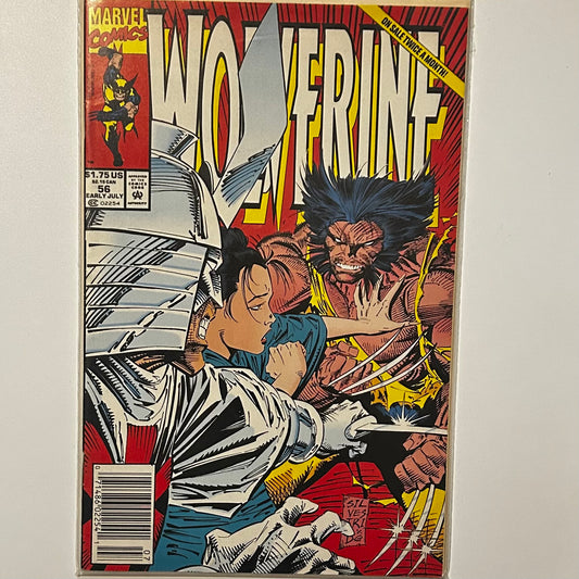 Wolverine #56 Newsstand