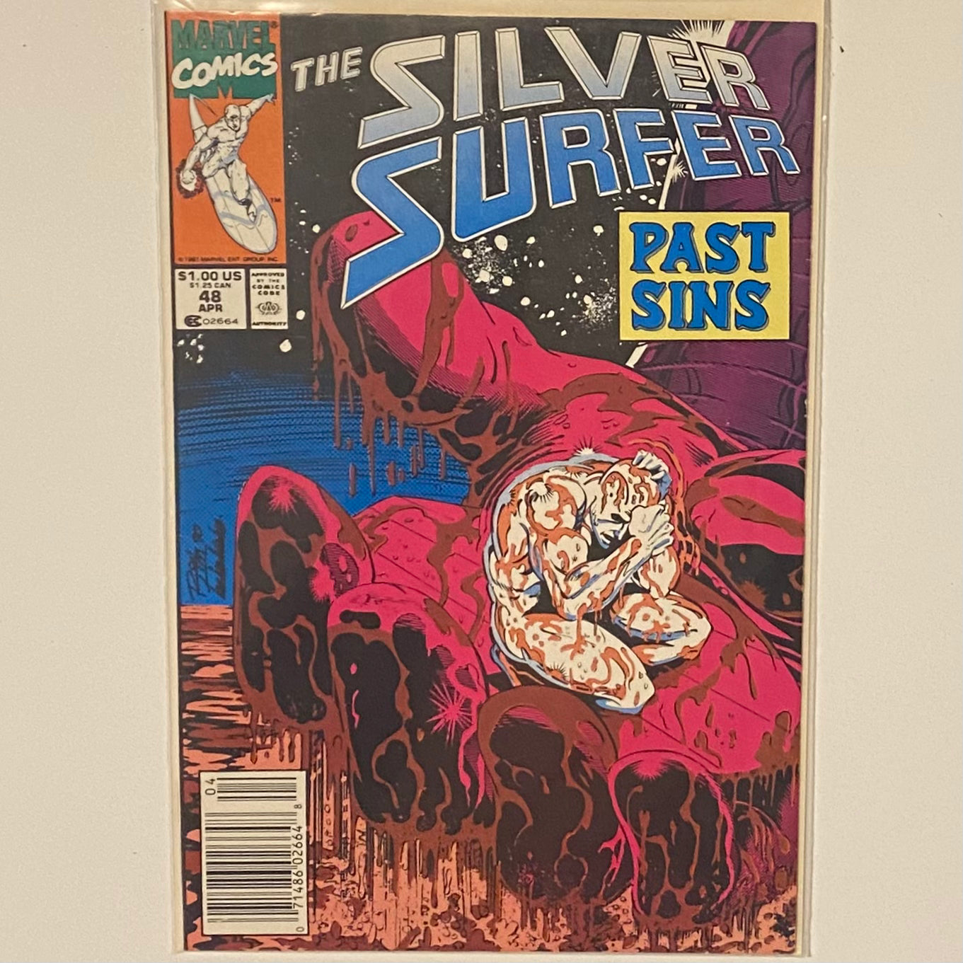 Silver Surfer #48 Newsstand