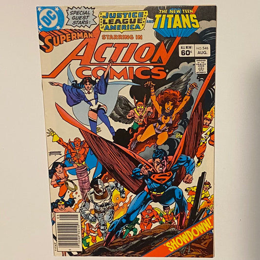Action Comics #546 Newsstand
