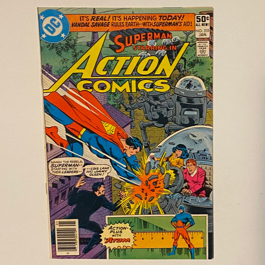 Action Comics #515 Newsstand