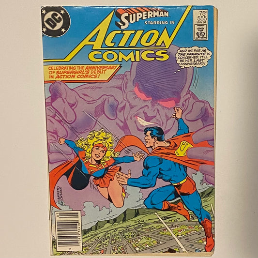 Action Comics #555 Newsstand