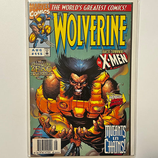 Wolverine #115 Newsstand