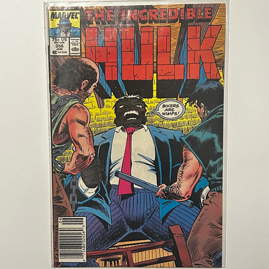 The Incredible Hulk #356 Newsstand