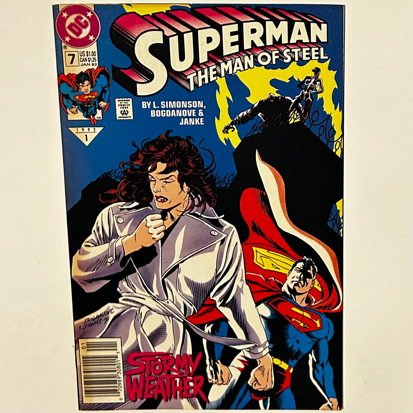 Adventures of Superman annual #7 Newsstand