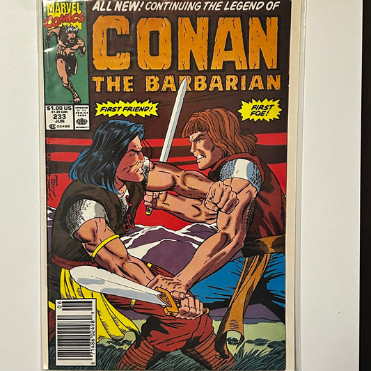 Conan the Barbarian #233 Newsstand