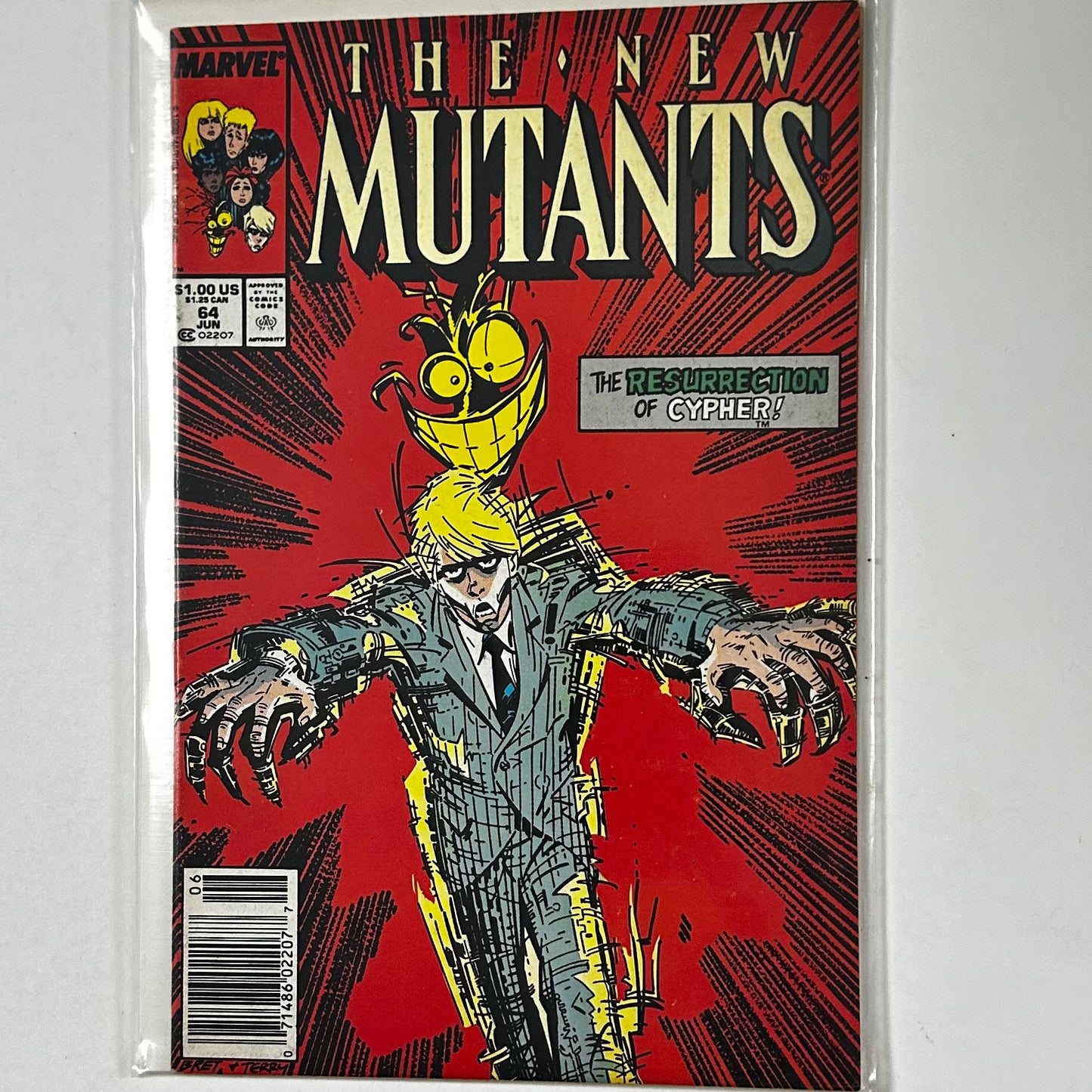 New Mutants #64 Newsstand