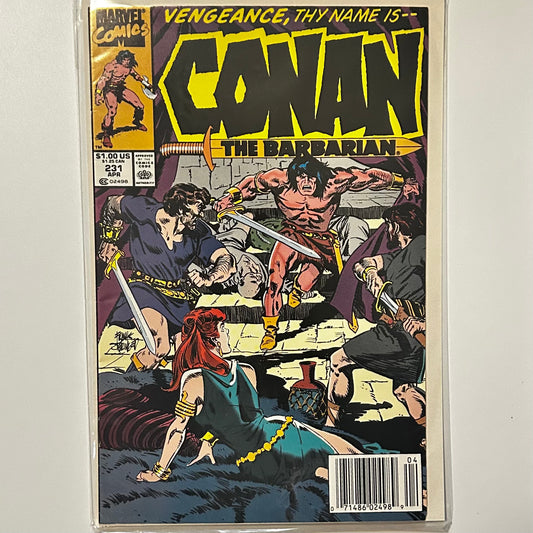 Conan the Barbarian #231 Newsstand