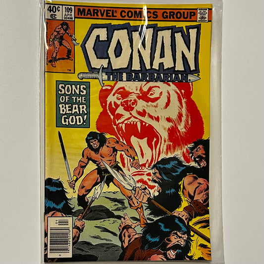 Conan the Barbarian #109 Newsstand