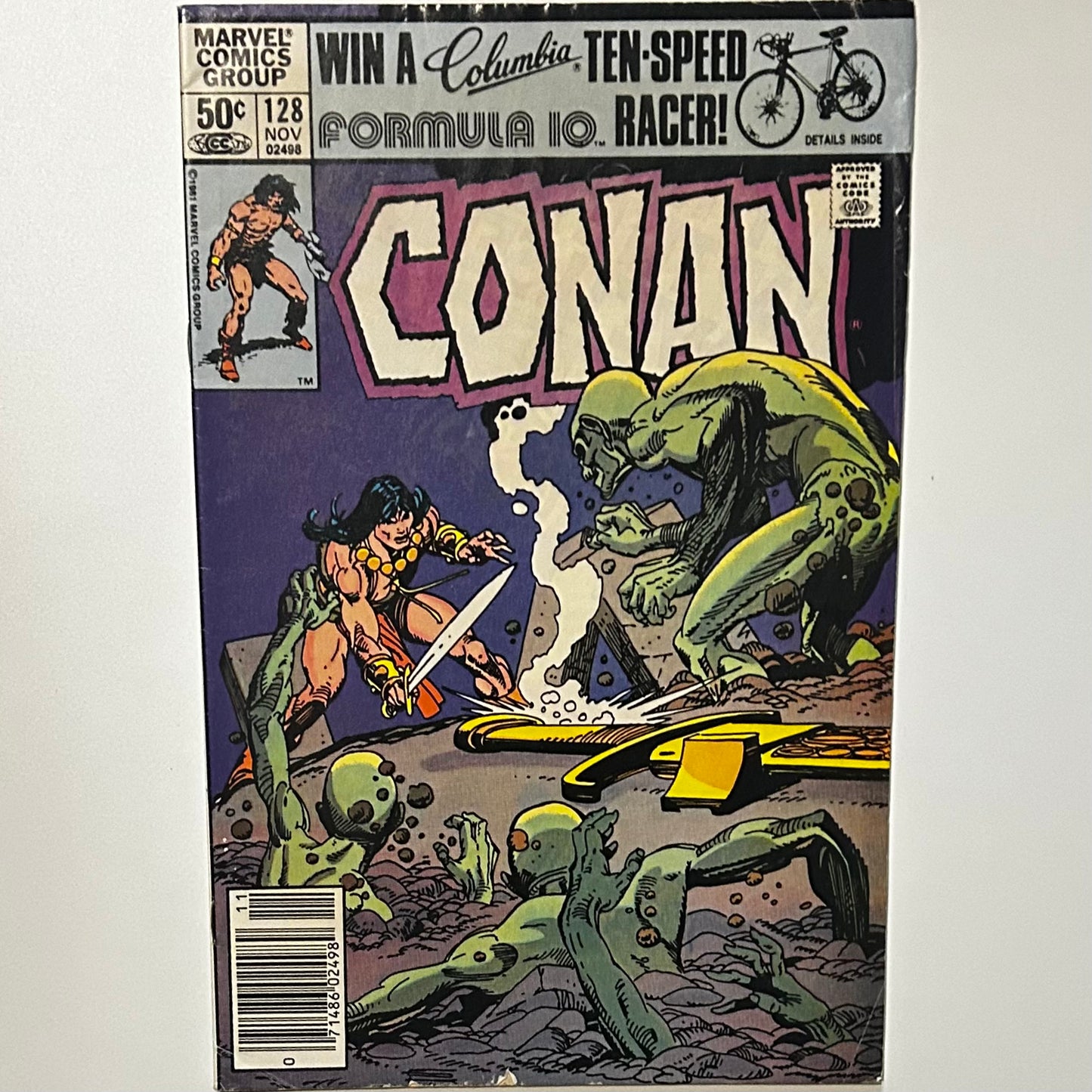 Conan the Barbarian #128 Newsstand
