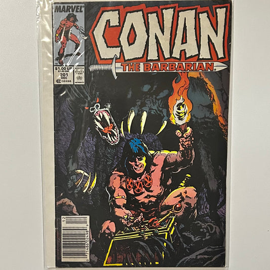 Conan the Barbarian #201 Newsstand