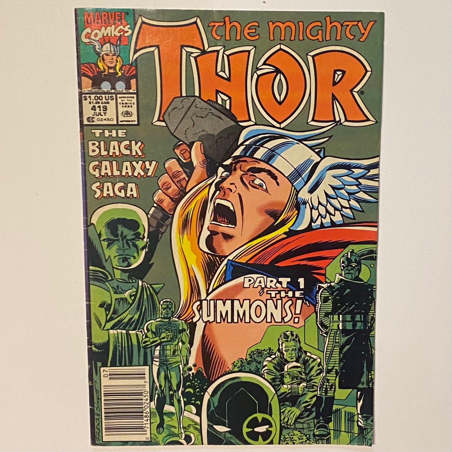Thor #419 Newsstand