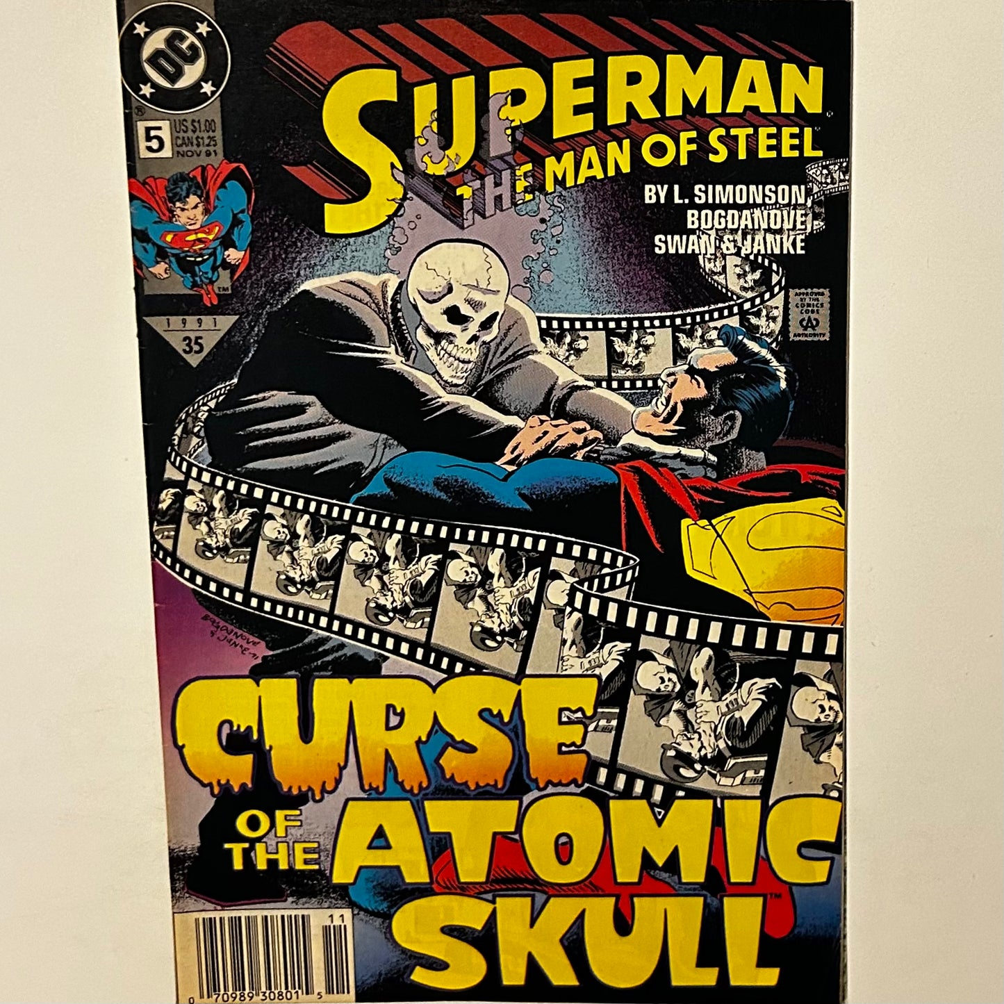 Superman Man of Steel #5 Newsstand