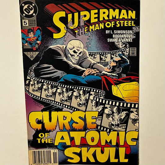 Superman Man of Steel #5 Newsstand