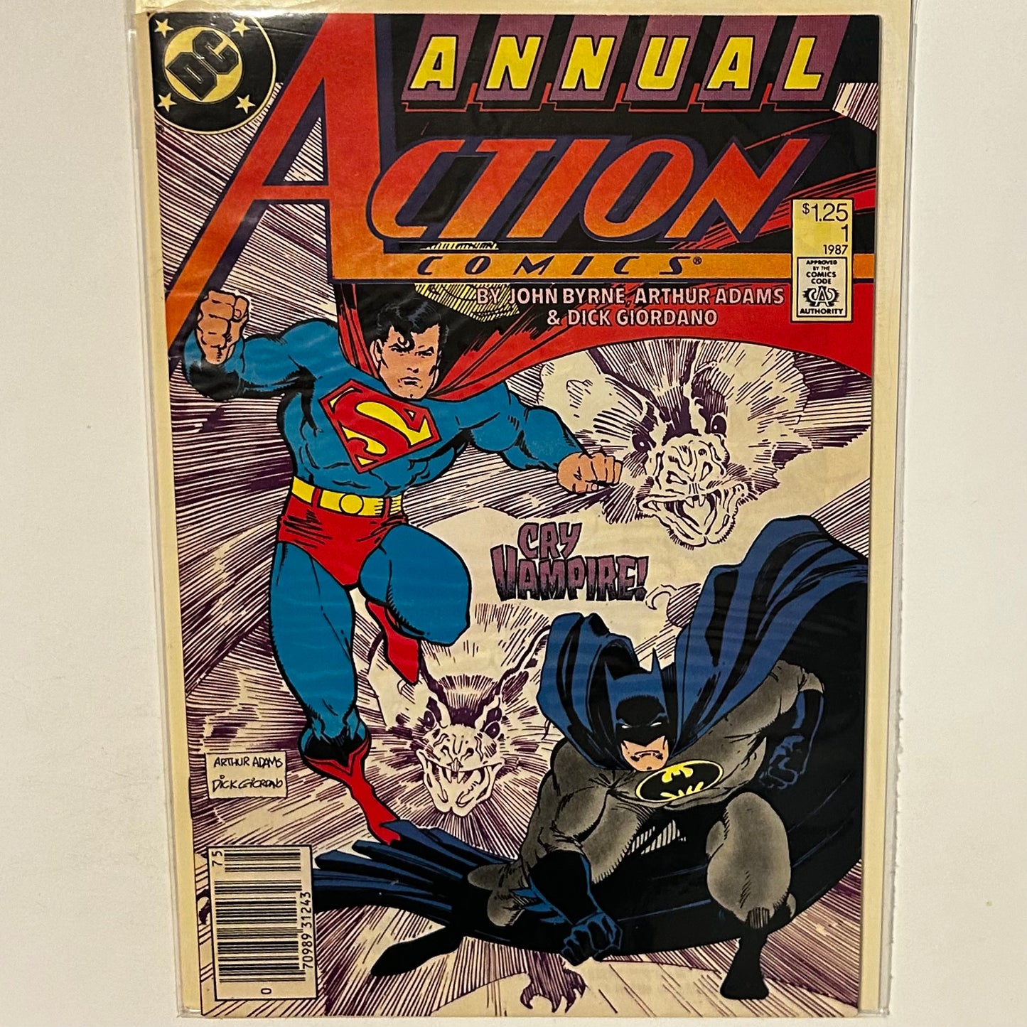 Action Comics Annual #1 Newsstand