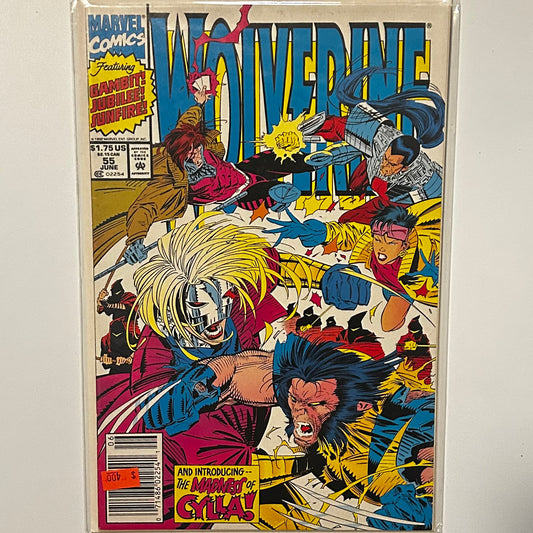 Wolverine #55 Newsstand