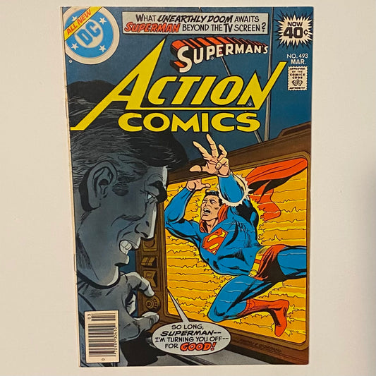 Action Comics #493 Newsstand