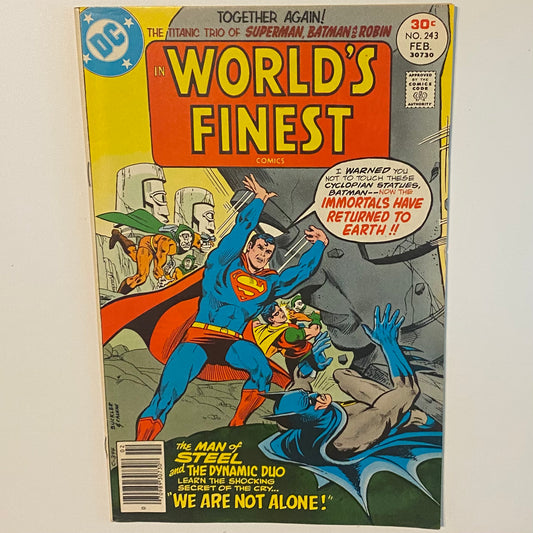 World’s Finest #243 Newsstand