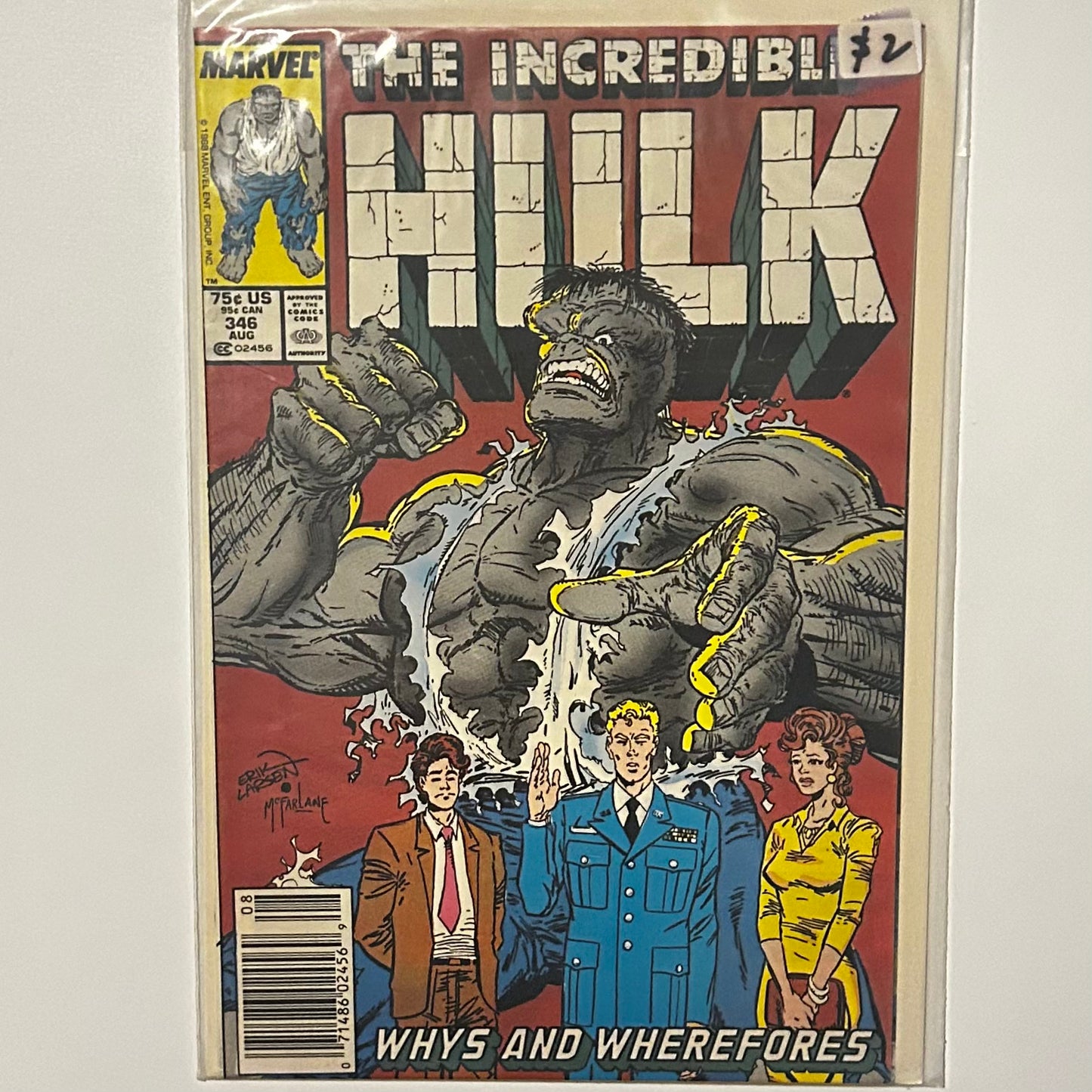 The Incredible Hulk #346 Newsstand