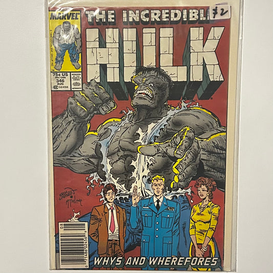 The Incredible Hulk #346 Newsstand