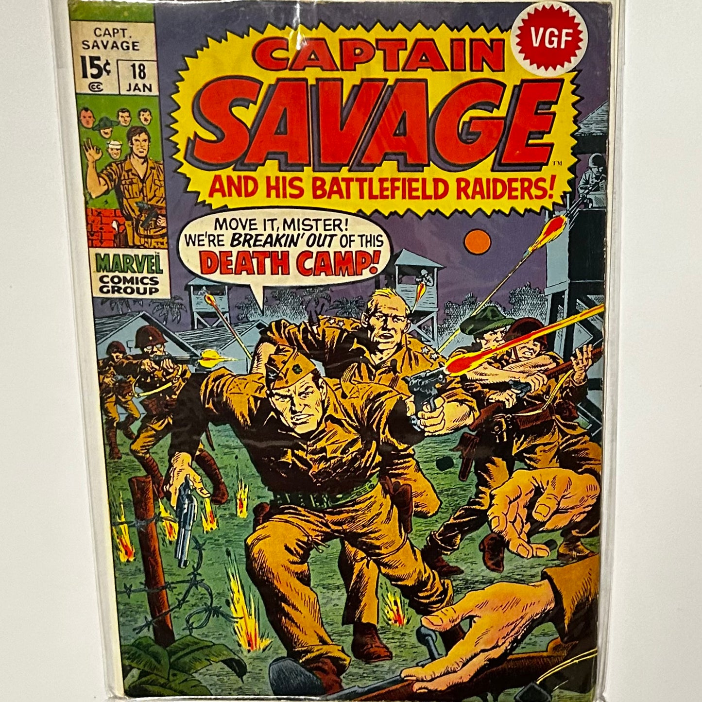 Captain Savage and his Battlefield Raiders #18