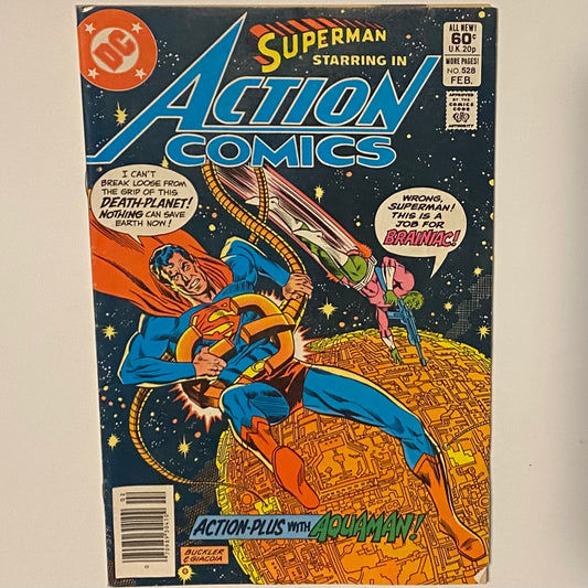 Action Comics #528 Newsstand