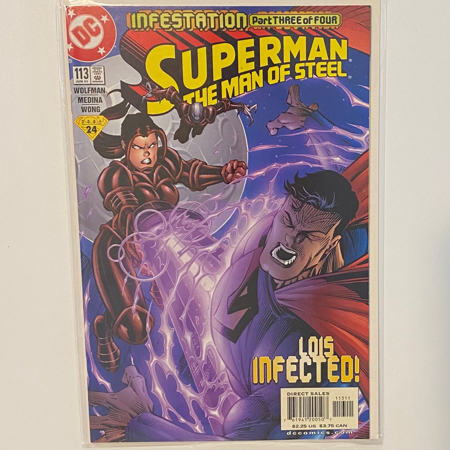 Superman Man of Steel #113
