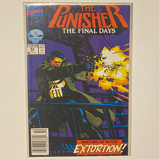 The Punisher #53 Newsstand