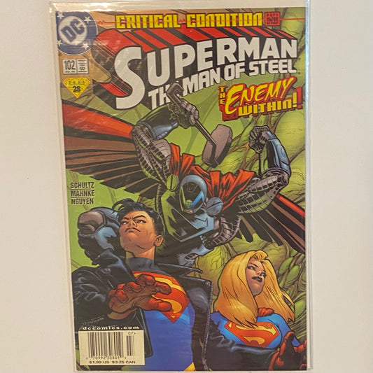 Superman Man of Steel #102 Newsstand