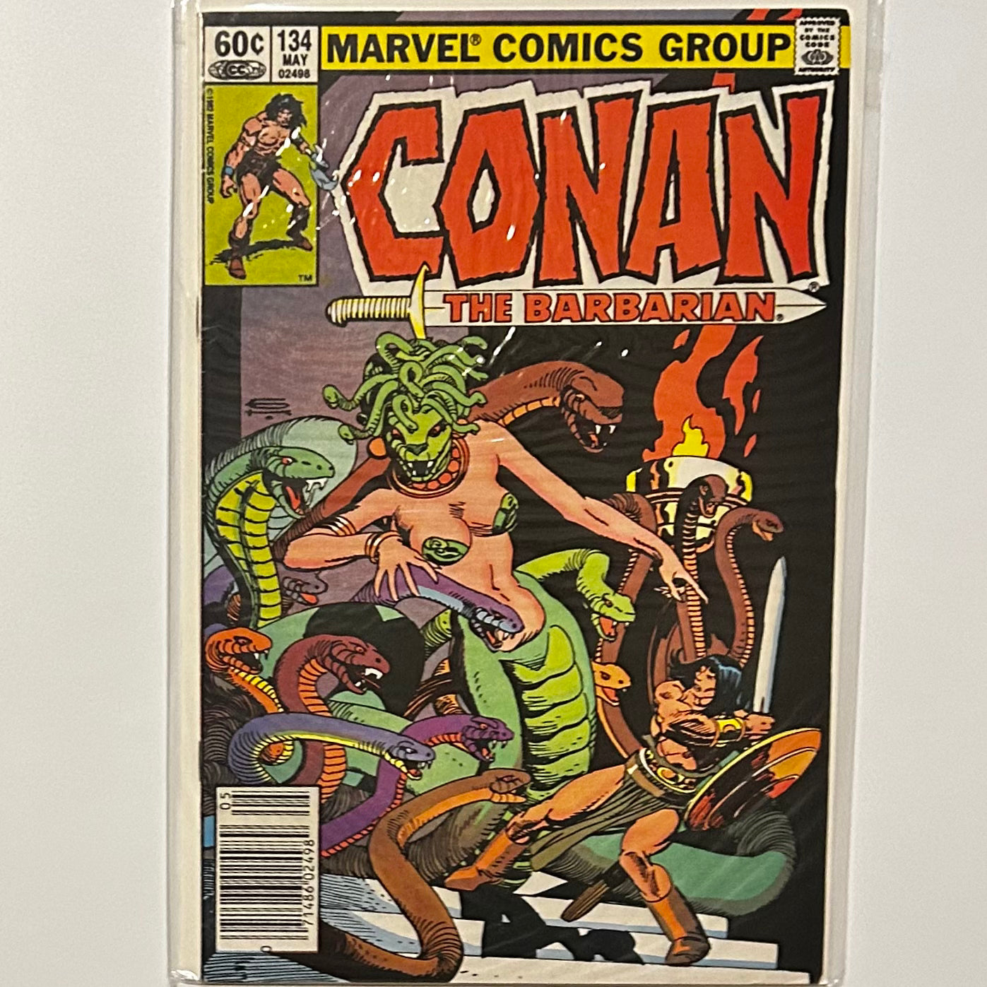 Conan the Barbarian #134 Newsstand