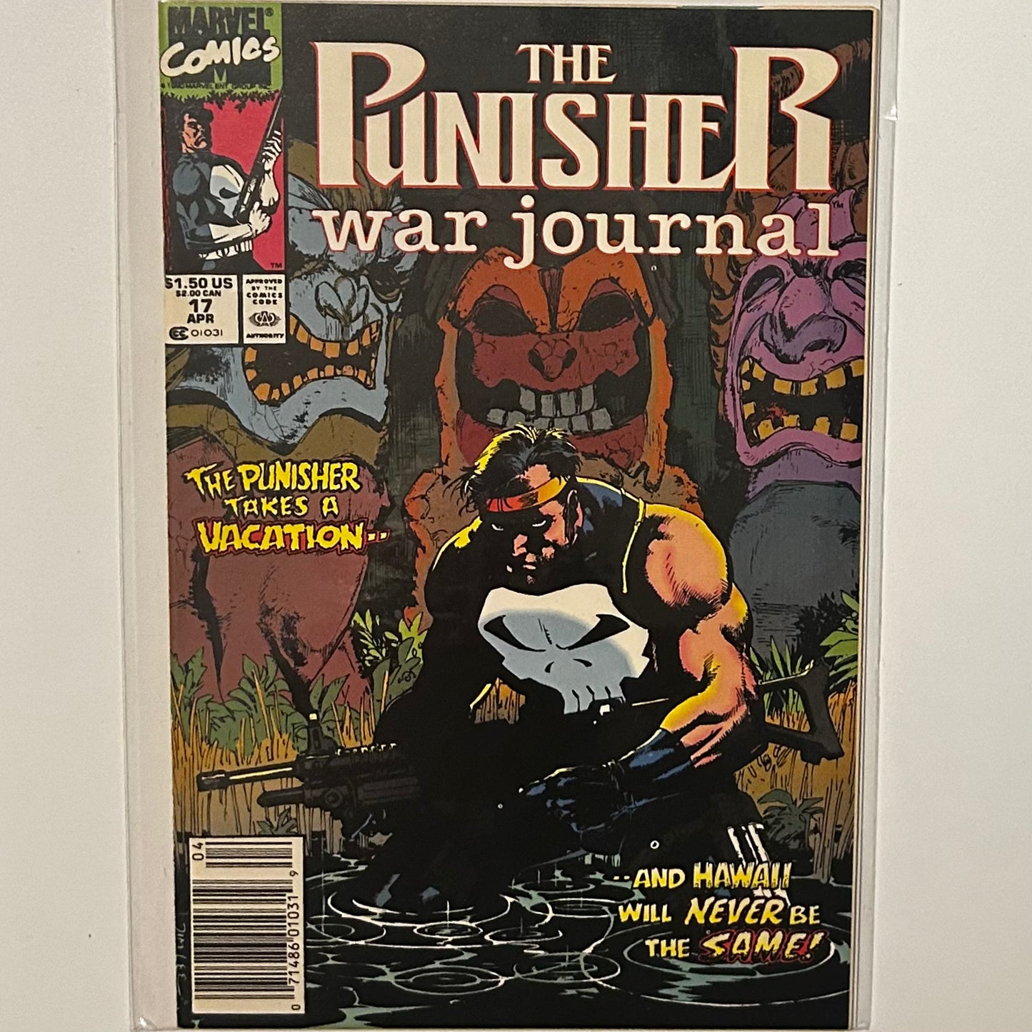 The Punisher War Journal #17 Newsstand