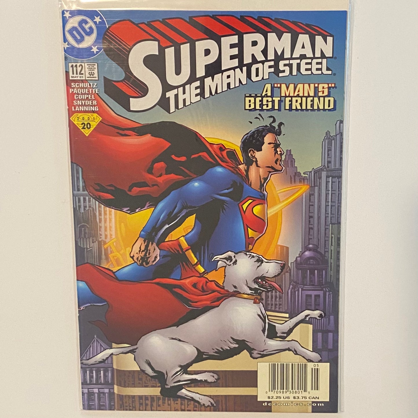 Superman Man of Steel #112 Newsstand