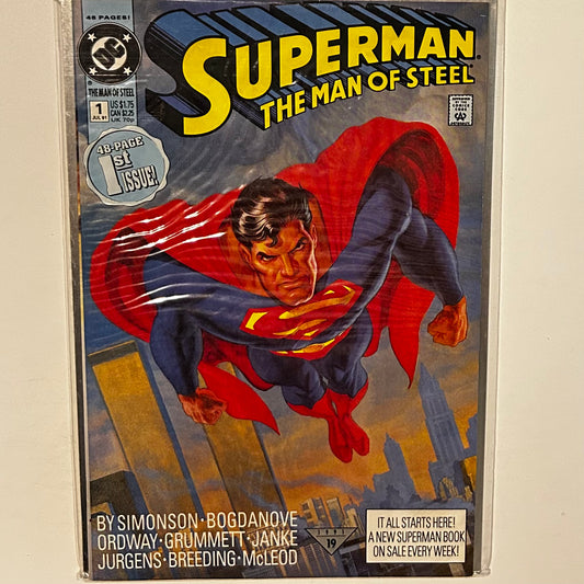 Superman Man of Steel #1
