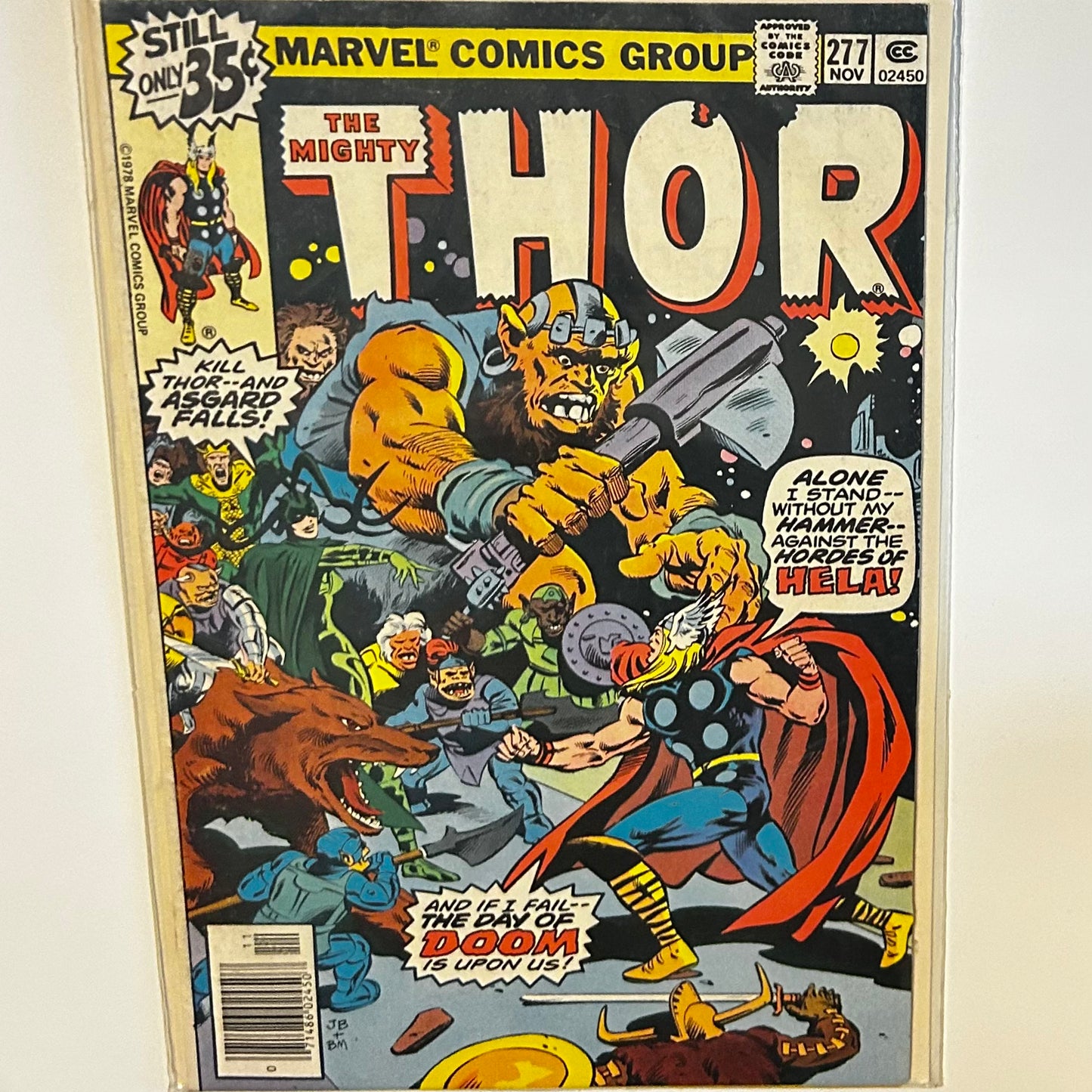 Thor #277 Newsstand