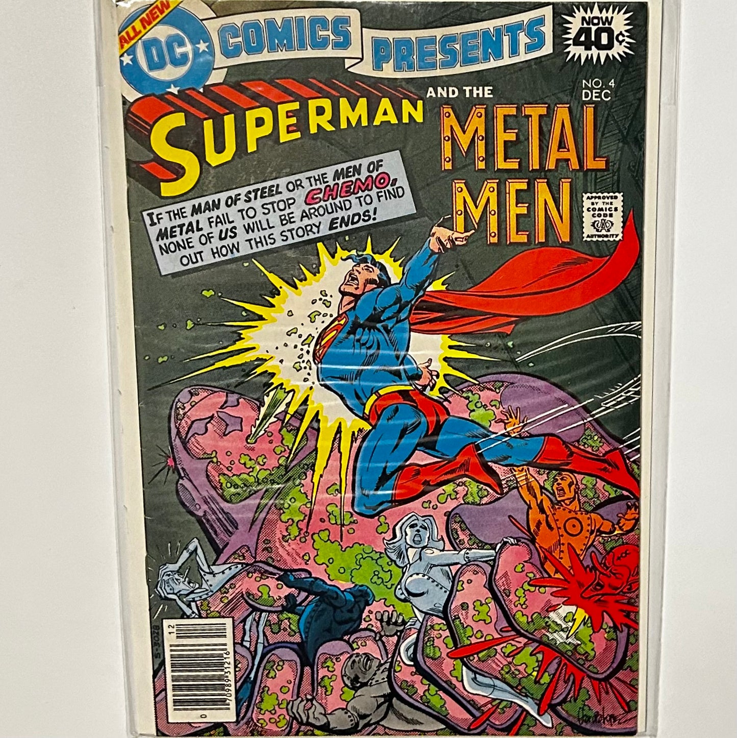 Dc Comics Presents #4 Newsstand