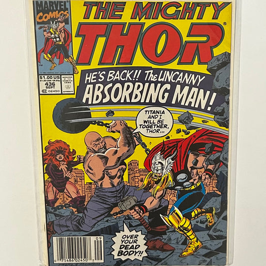 Thor #436 Newsstand