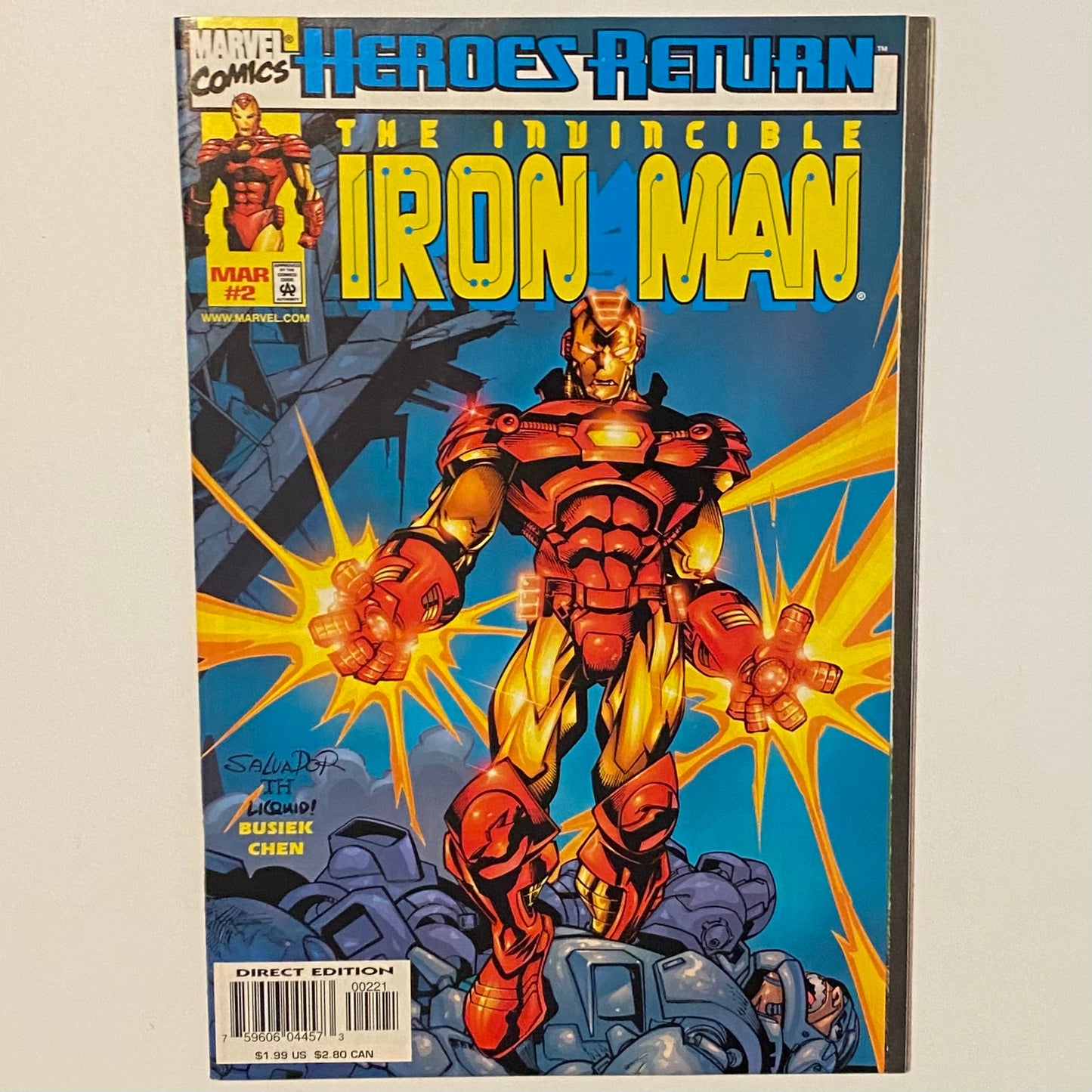 Iron Man Volume 3 #2