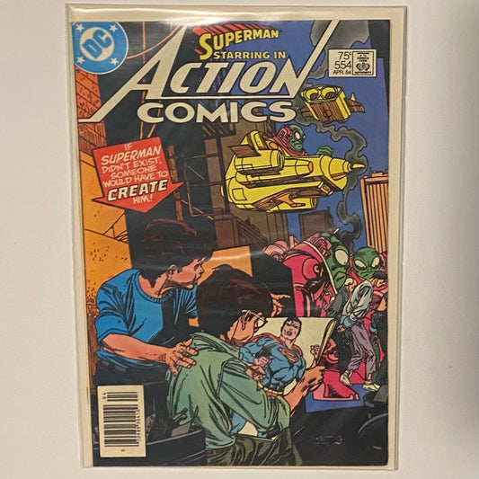 Action Comics #554 Newsstand