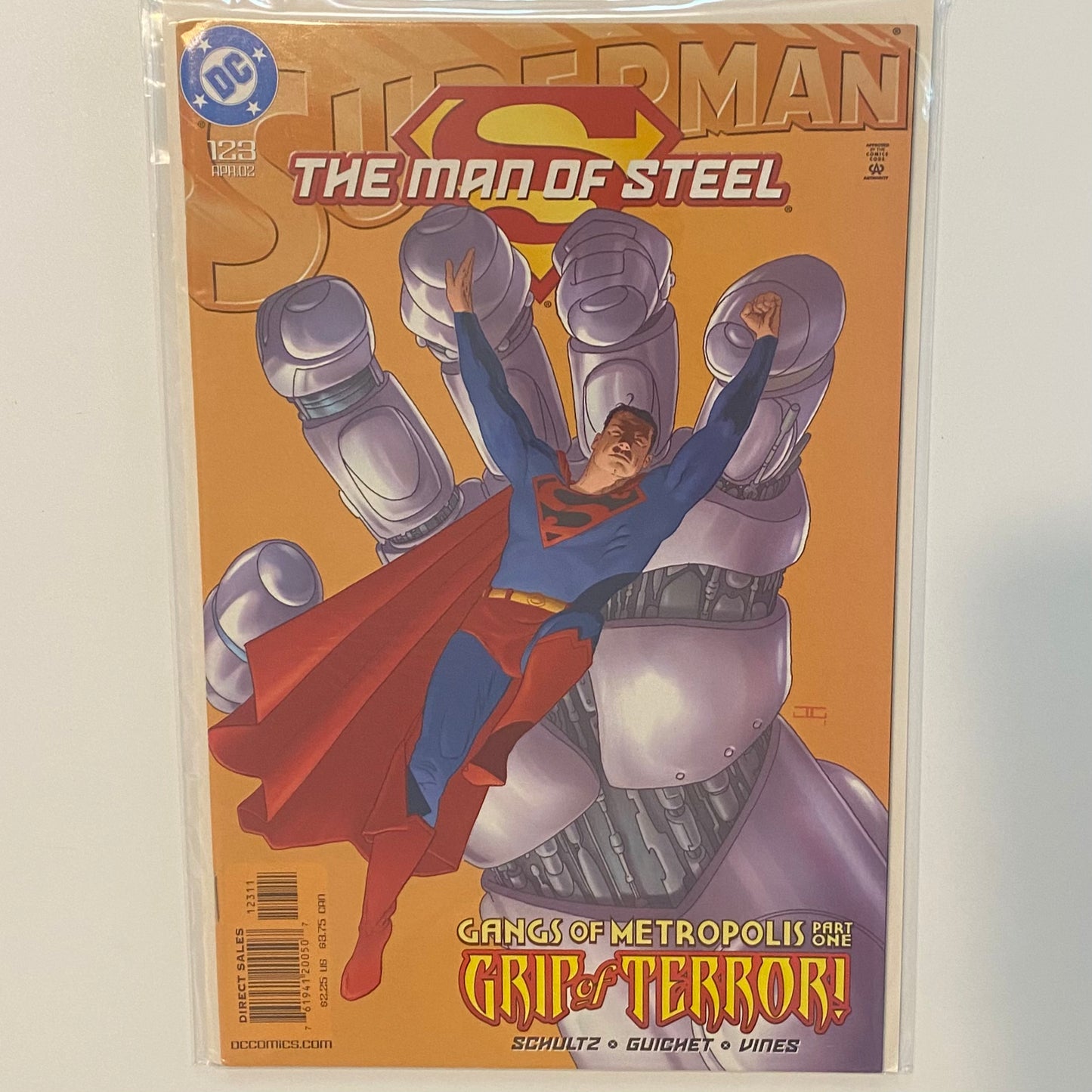 Superman Man of Steel #123